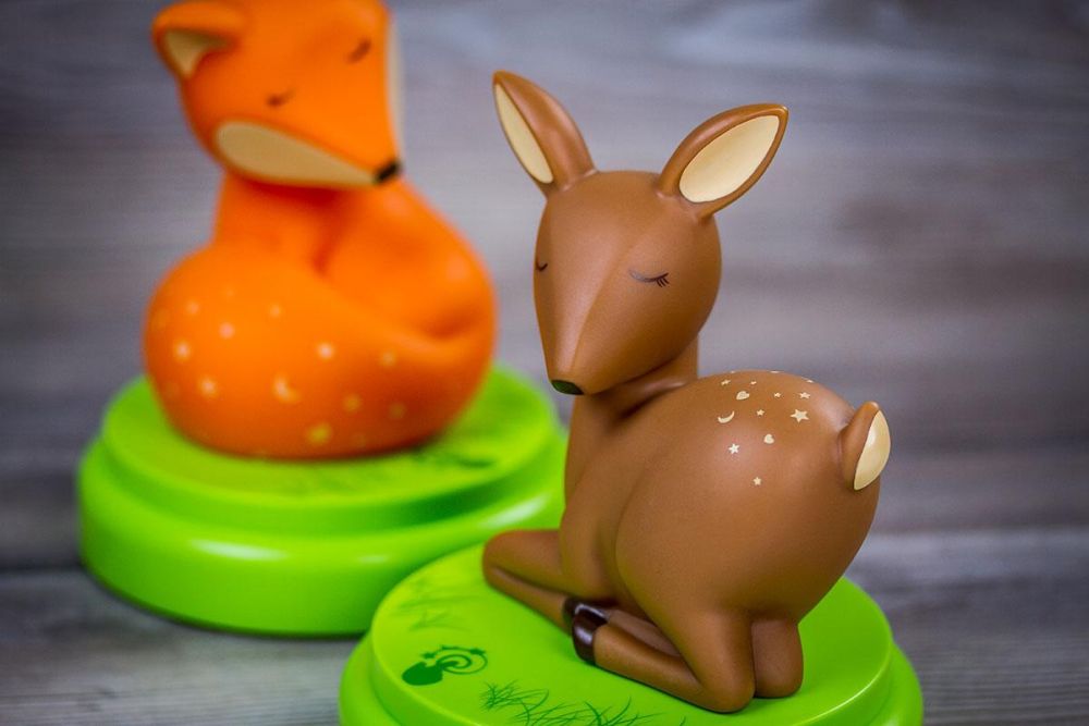 Fuchs und Reh Nachtlicht