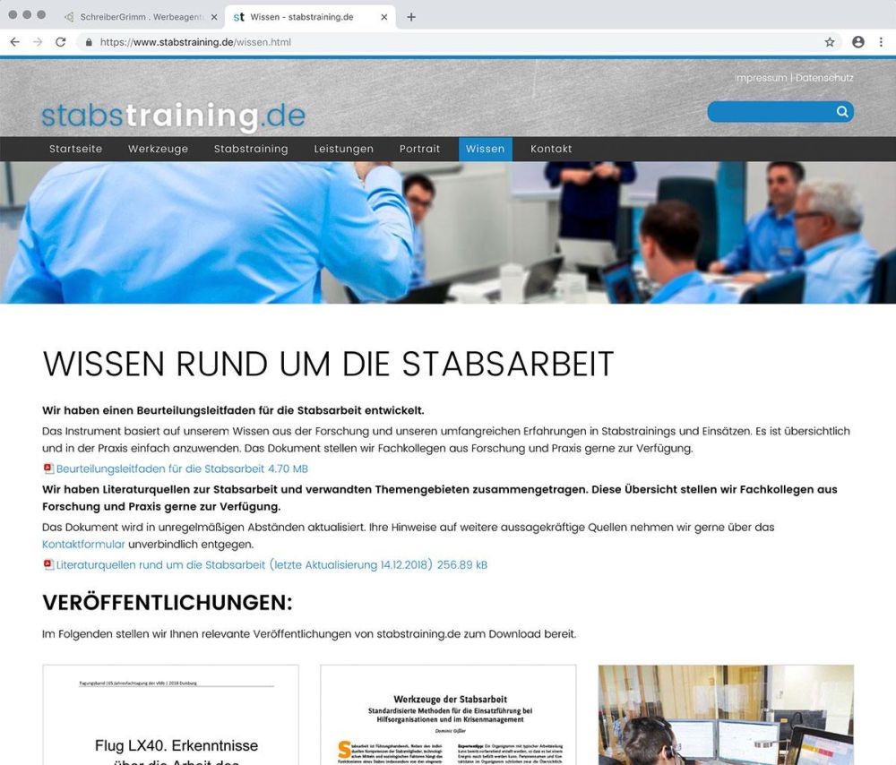 Wissen rund um die Stabsarbeit