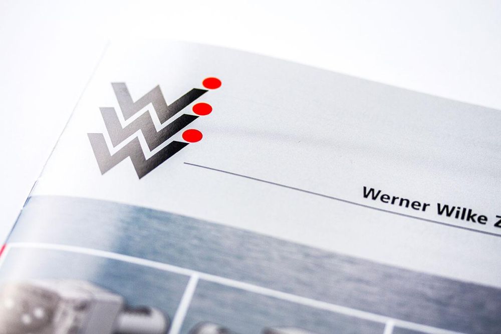 Logo Werner Wilke auf dem Produktkatalog