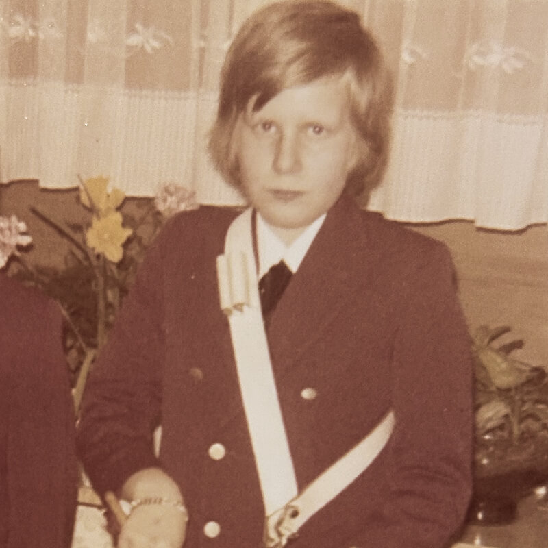 Kinderbild Rainer M&uuml;ller