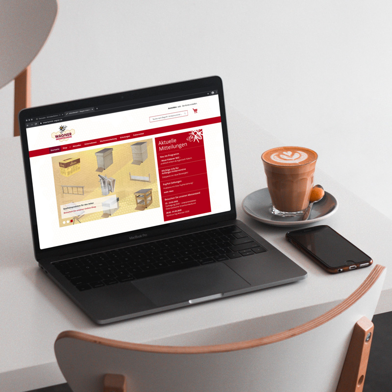 Onlineshop für die Wagner Imkertechnik GmbH & Co. KG