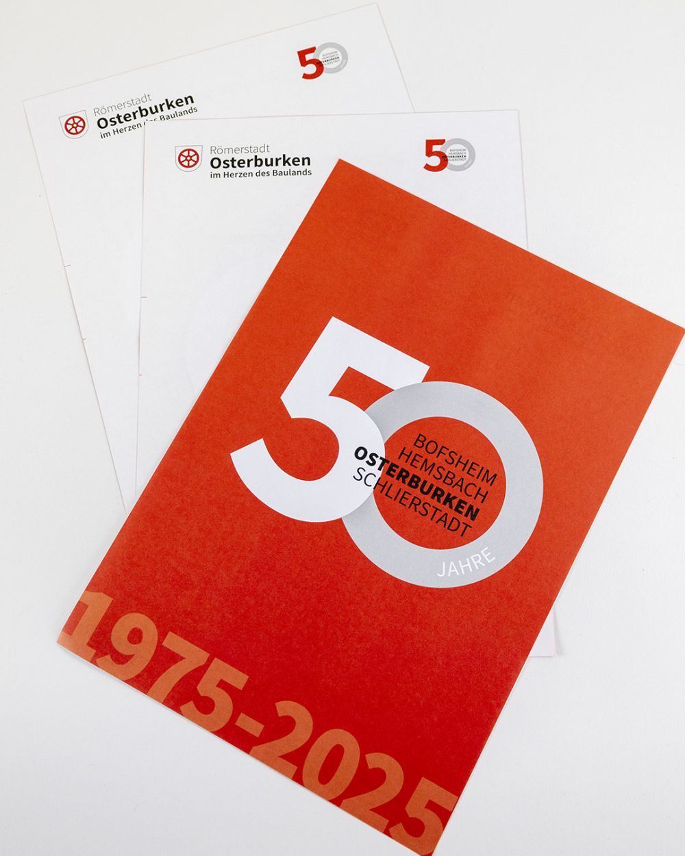 Briefpapier in Jubiläumsausgabe