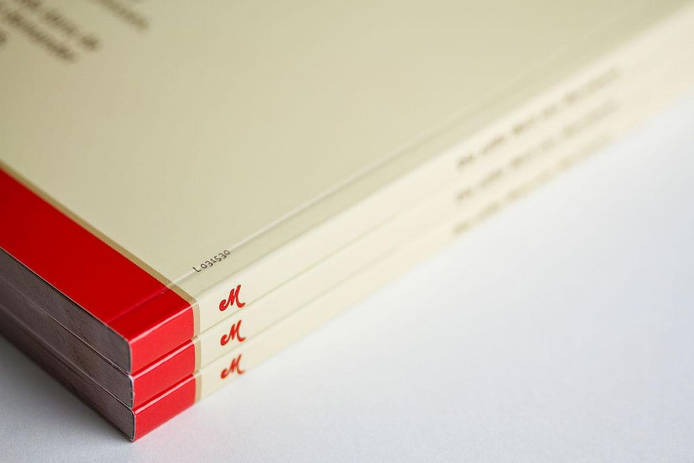 Buchbindung vom Marzipan Katalog