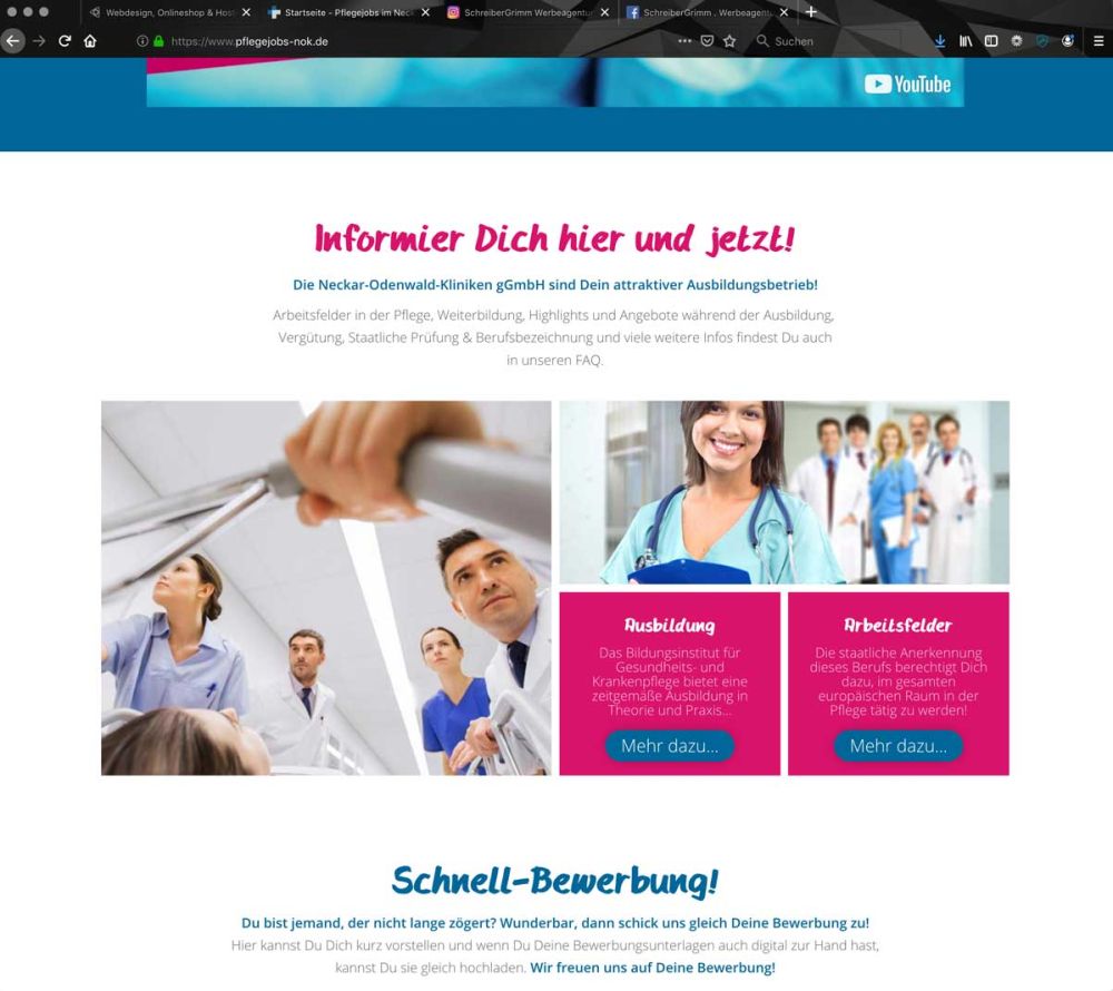 Informationen zu den Berufen