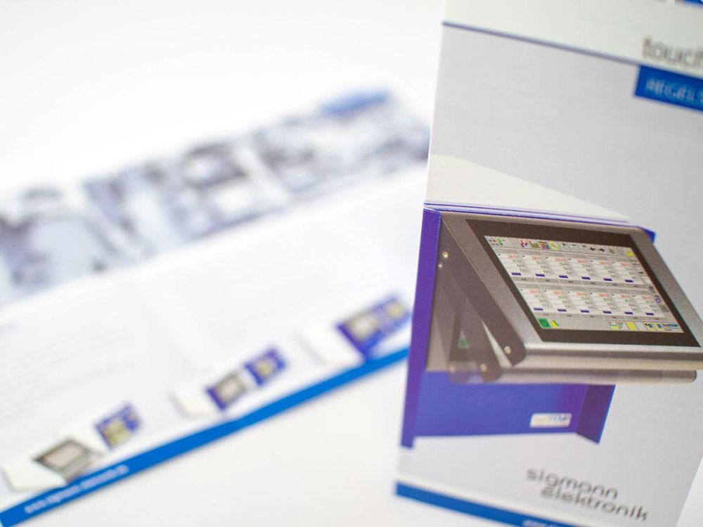 3-teiliger Flyer Sigmann