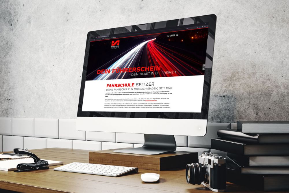 Neue Webseite für die Fahrschule Spitzer