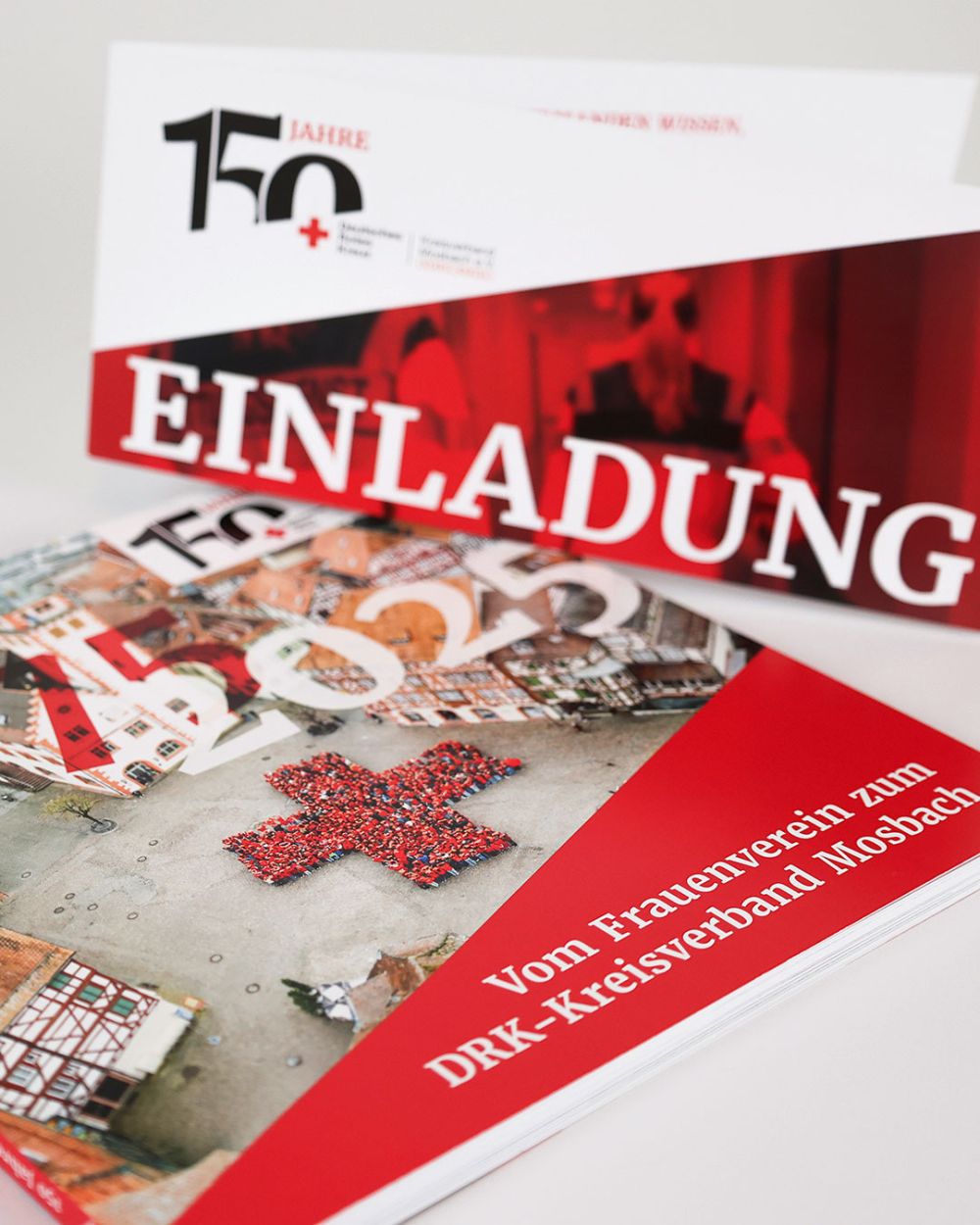 Einladung und Chronik 150 Jahre DRK