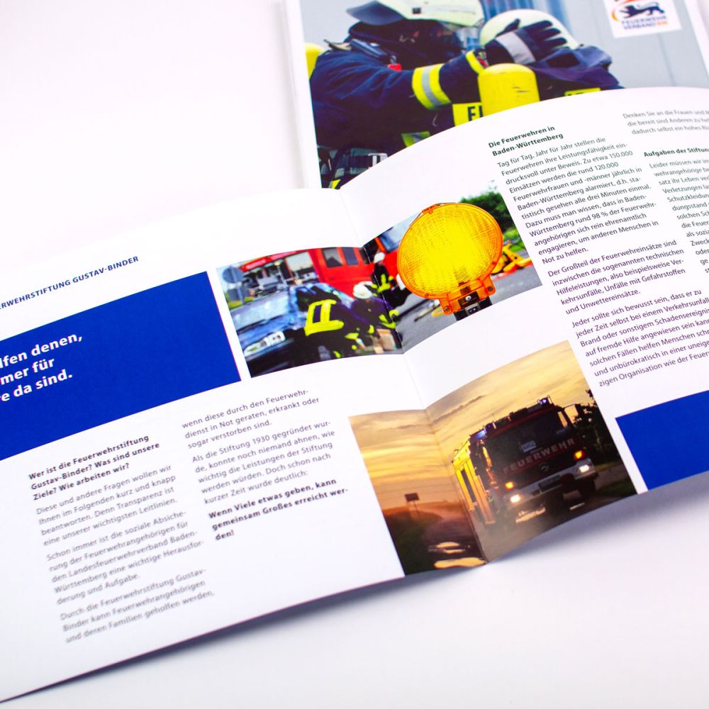 Flyer Feuerwehrstiftung Gustav-Binder