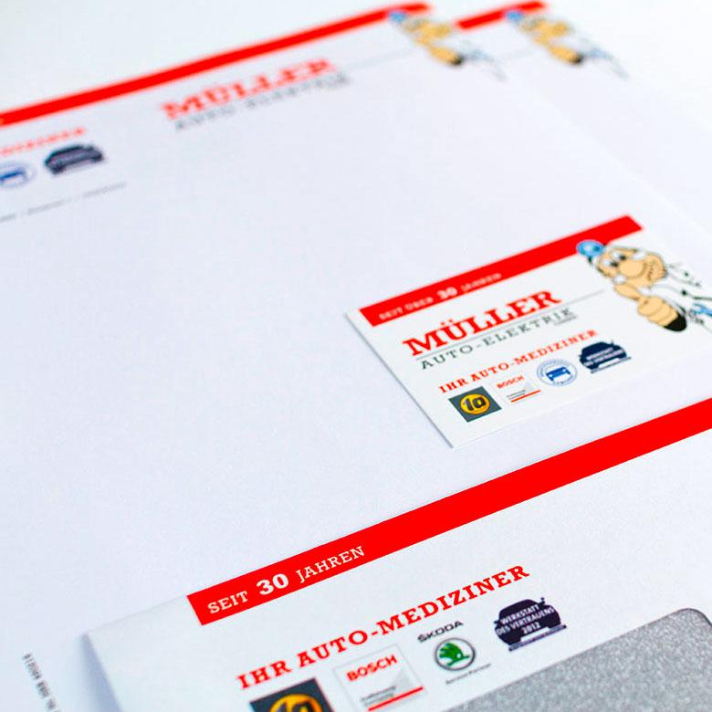Geschäftsausstattung Auto-Elektrik Müller GmbH