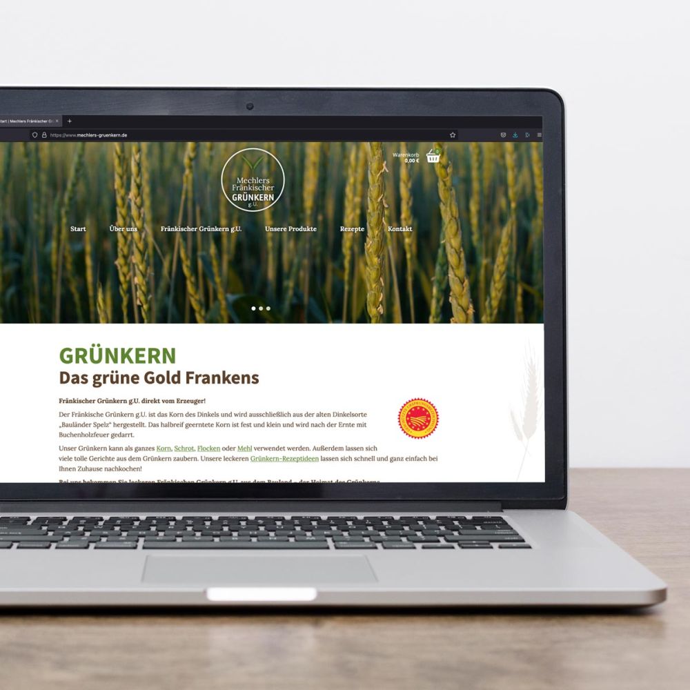 Mechlers Grünkern Onlineshop