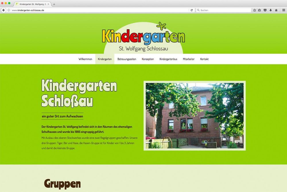 Startseite Kindergarten Schlossau