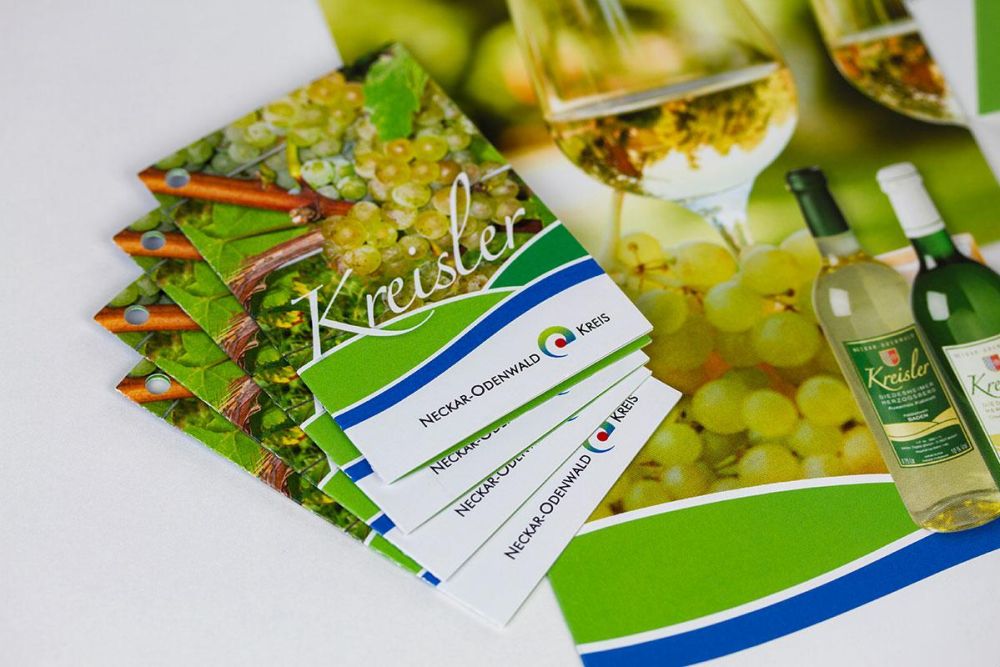 Flyer und Plakate für die Messe