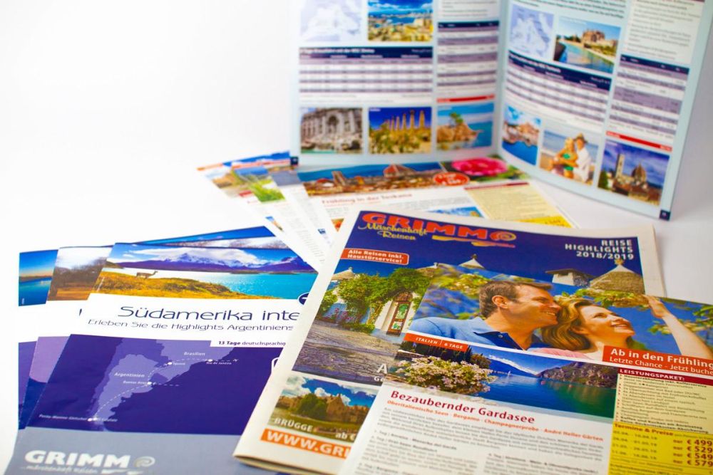 Drucksachen GRIMM Reisen