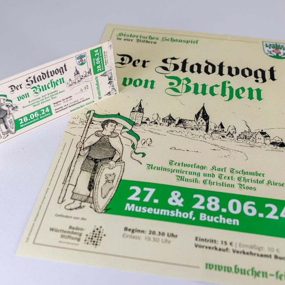 "Der Stadtvogt von Buchen" - Historisches Schauspiel