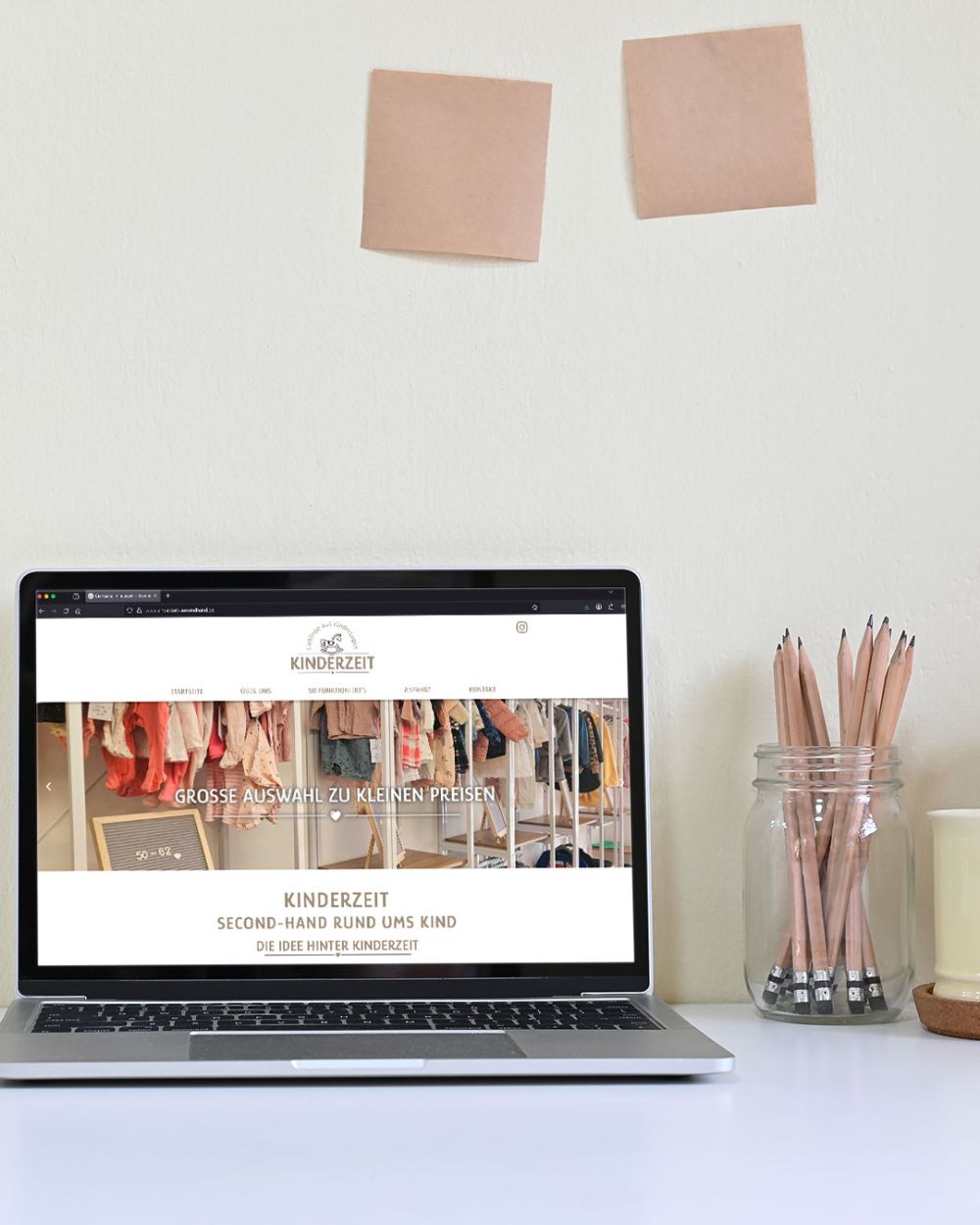 Kinderzeit Webseite