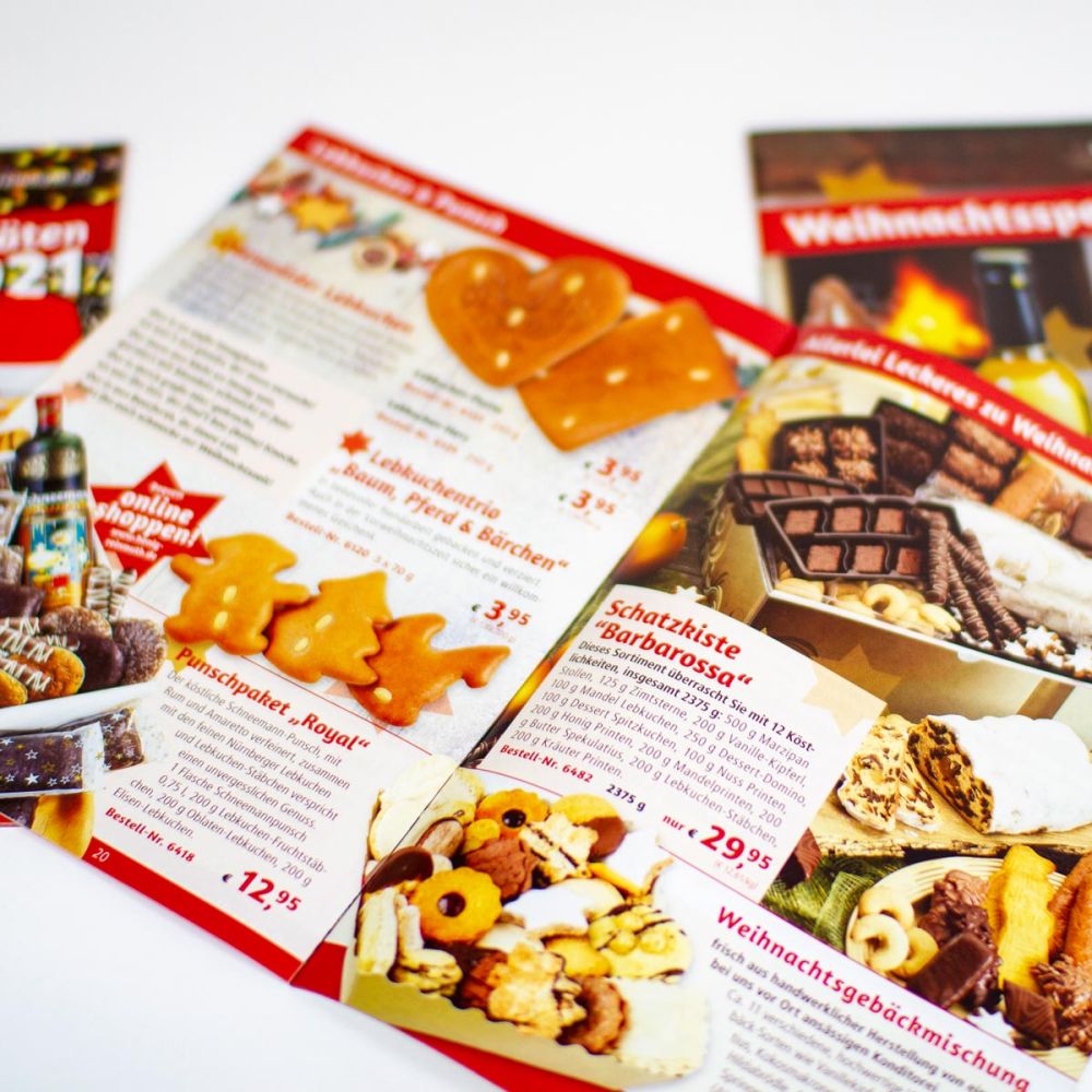 Weihnachtsflyer Honig Reinmuth