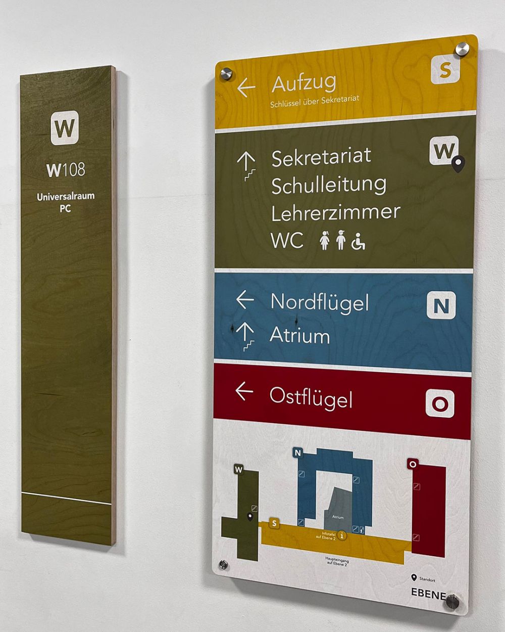 Holzschild Wegweiser