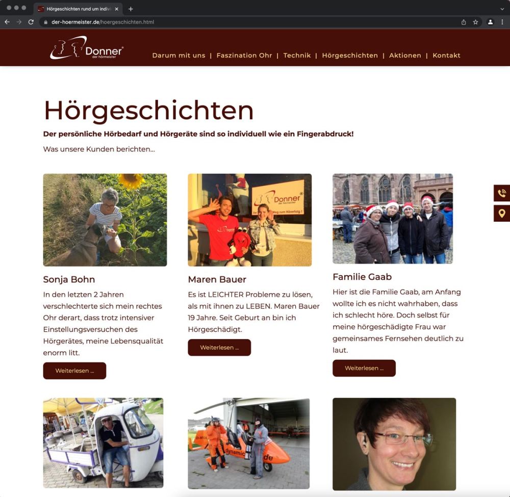 Screenshot Hörgeschichten