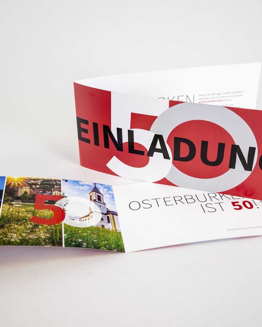 Einladung 50 Jahre Stadt Osterburken