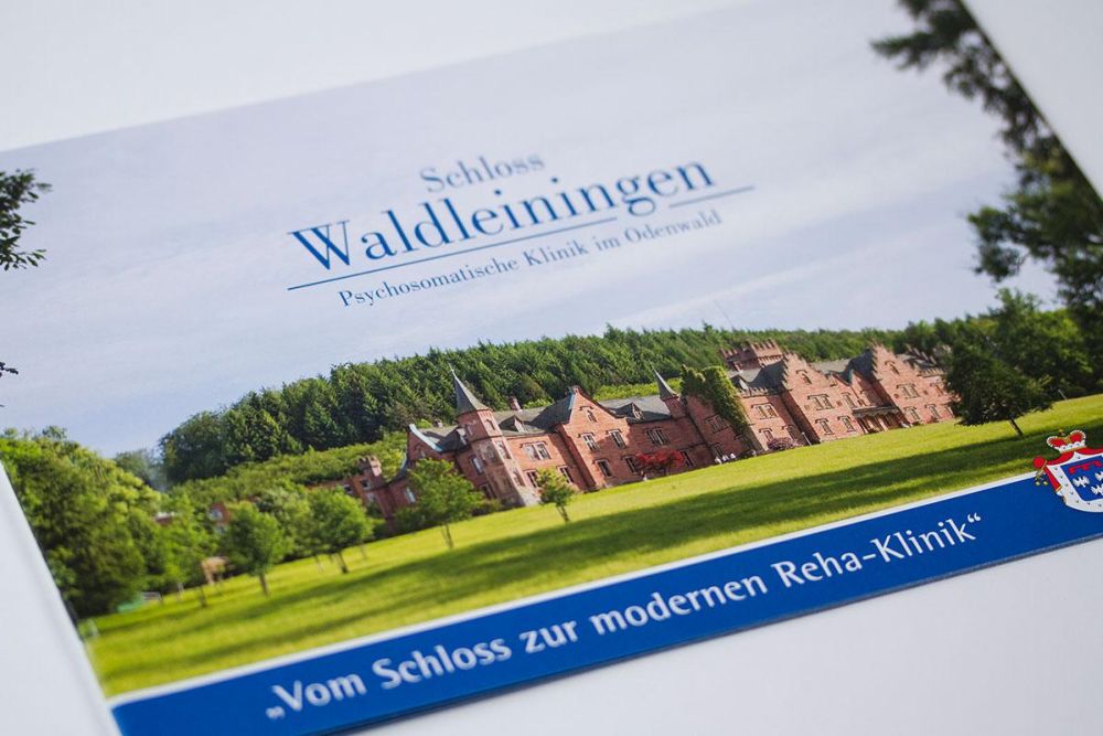 Chronik Titelseite mit Bild vom Schloss Waldleiningen
