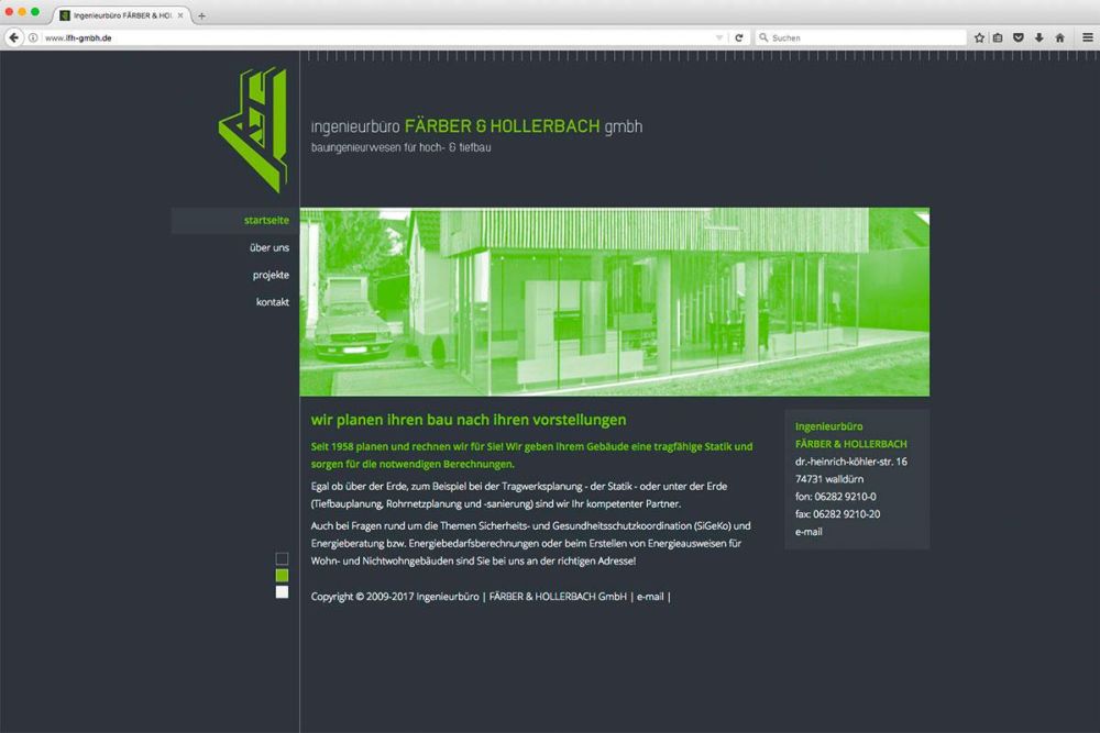 Starsteite Färber & Hollerbach Ingenieurbüro