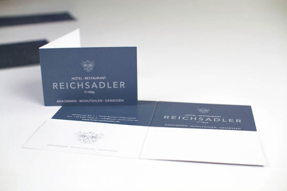 Visitenkarten in neuem Corporate Design