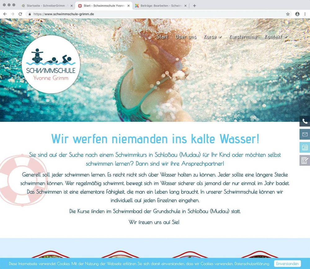 Startseite Schwimmschule Grimm