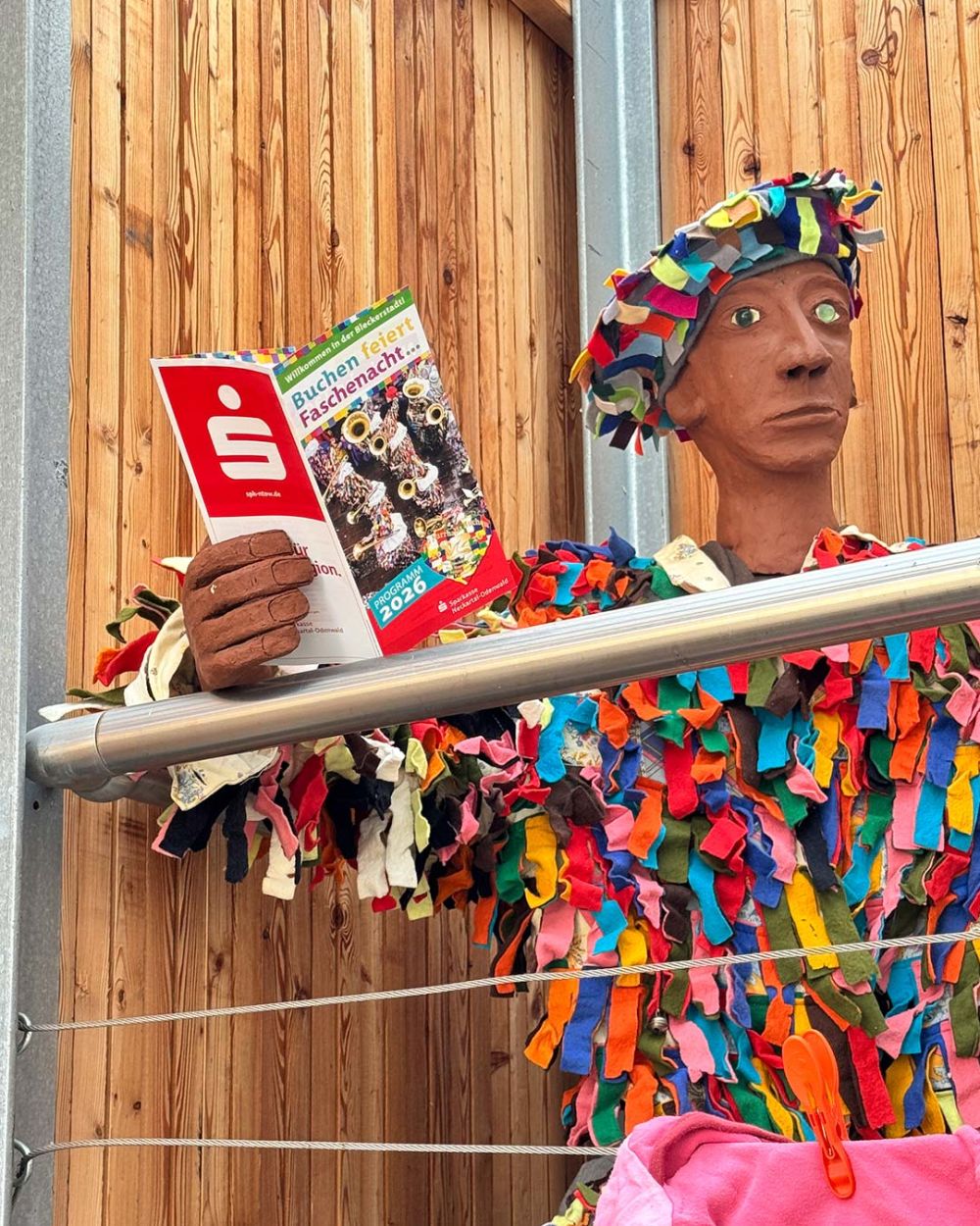 Franz Ferdinand im Huddelbätz mit Programmflyer