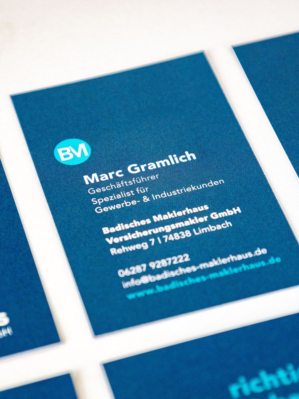 Visitenkarte Badisches Marklerhaus