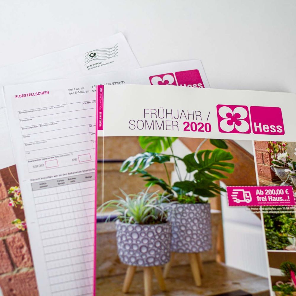 Katalog und Bestellschein 2020