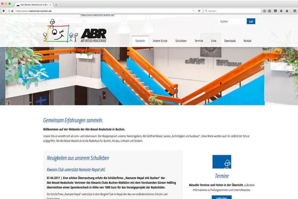 Unterschiedliche Slideshows auf der Startseite