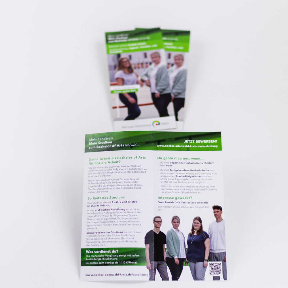 Flyer Soziale Arbeit