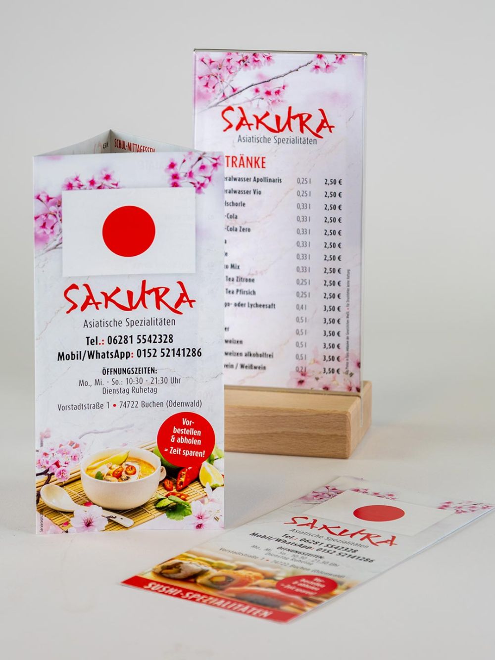Flyer Asia Sakura Buchen