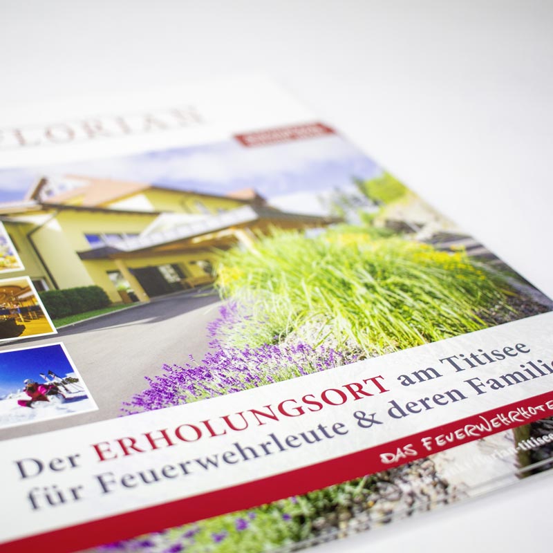 Imageprospekt für das Feuerwehrhotel St. Florian