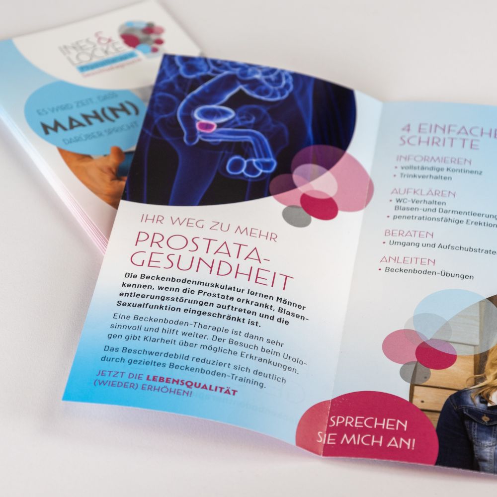 Flyer Prostatagesundheit innen