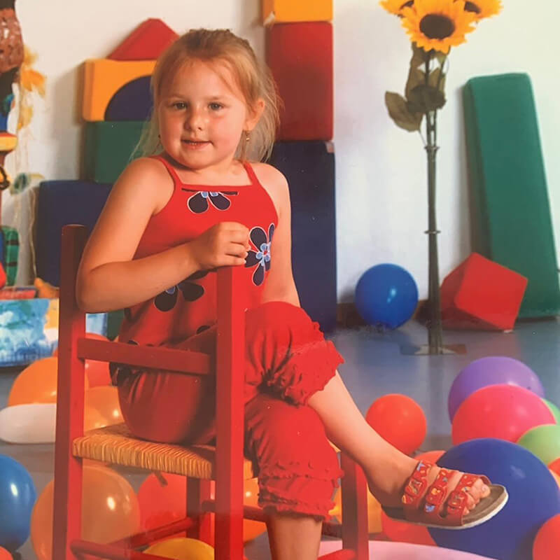 Kinderbild Sina Lehrer