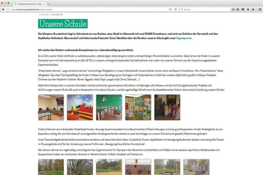 Über die Wimpina Grundschule