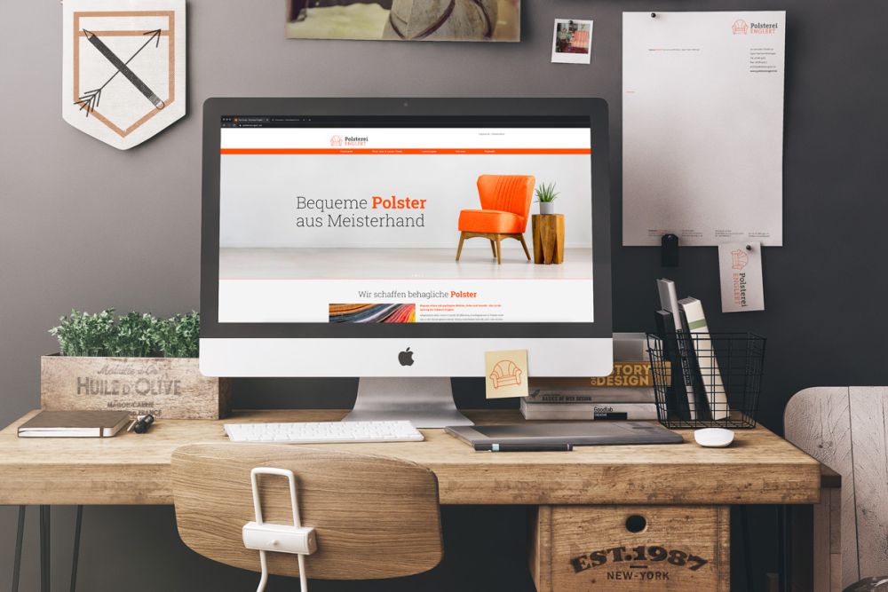 Webseite Polsterei Englert 