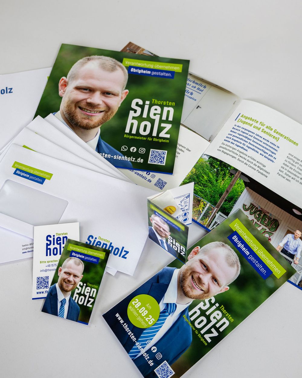 Gesamte Wahlausstattung für Thorsten Sienholz