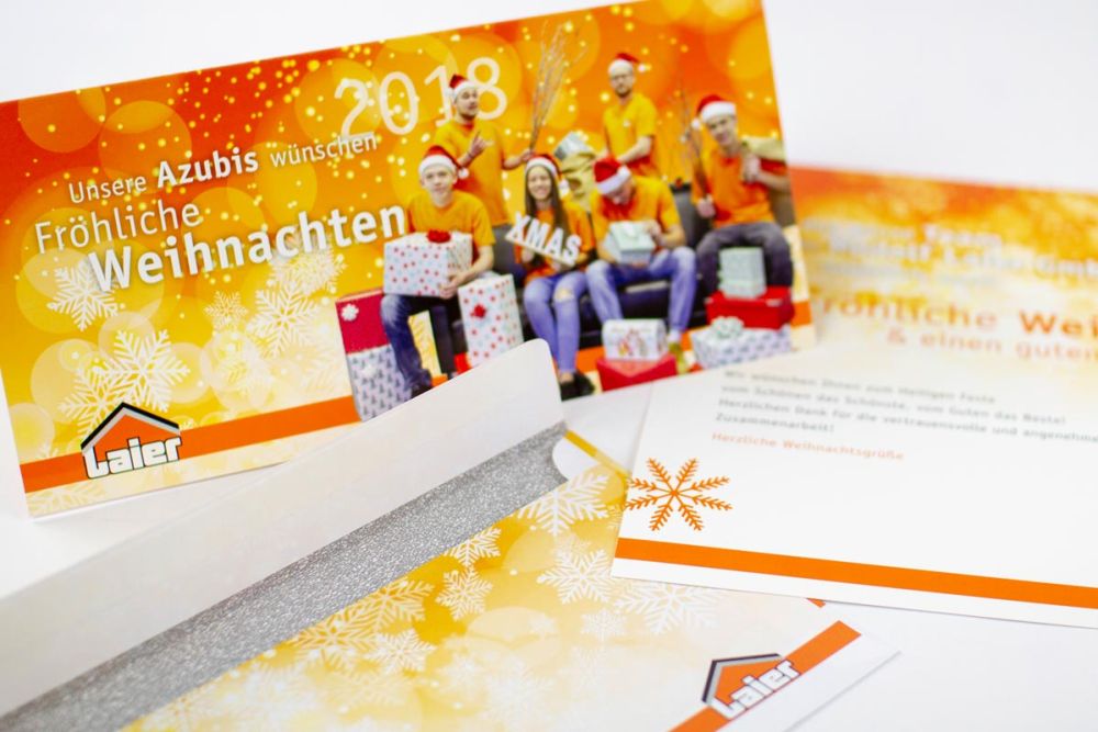 Weihnachtskarte Laier 2018