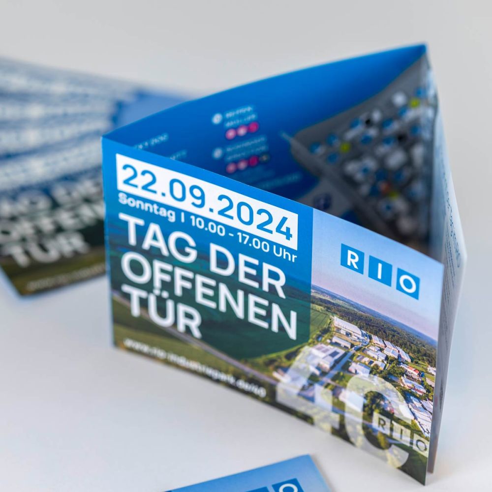 Flyer Tag der offenen Tür
