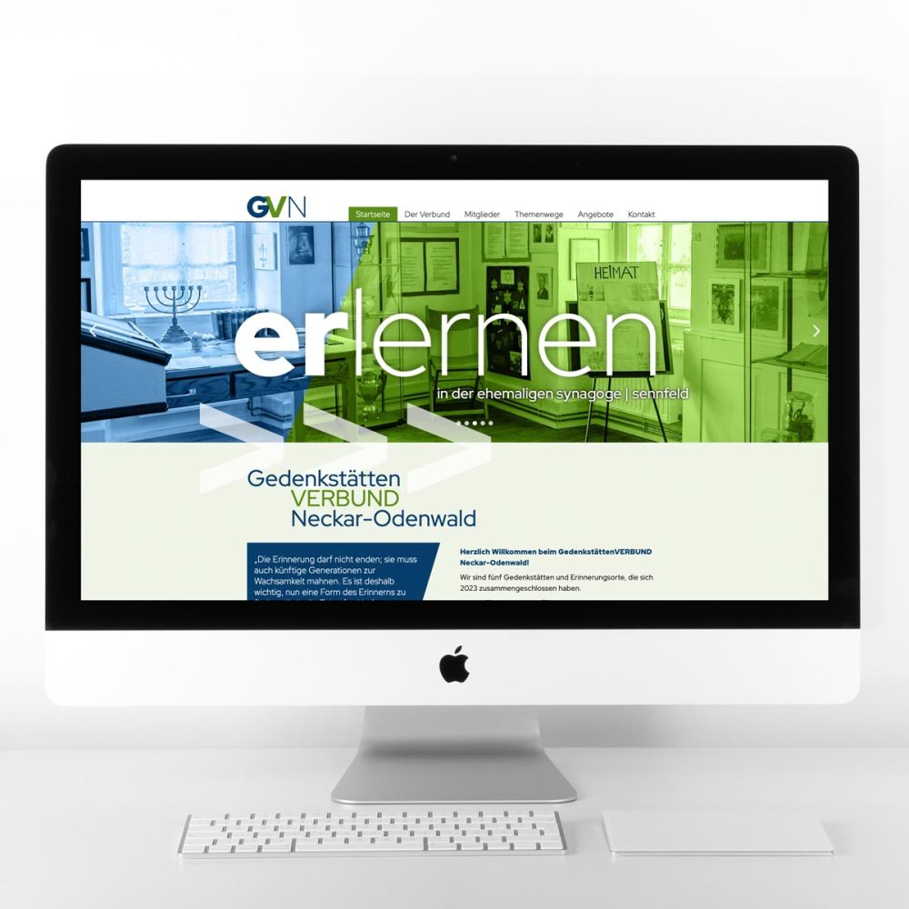 Webseite für den Gedenkstättenverbung Neckar-Odenwald