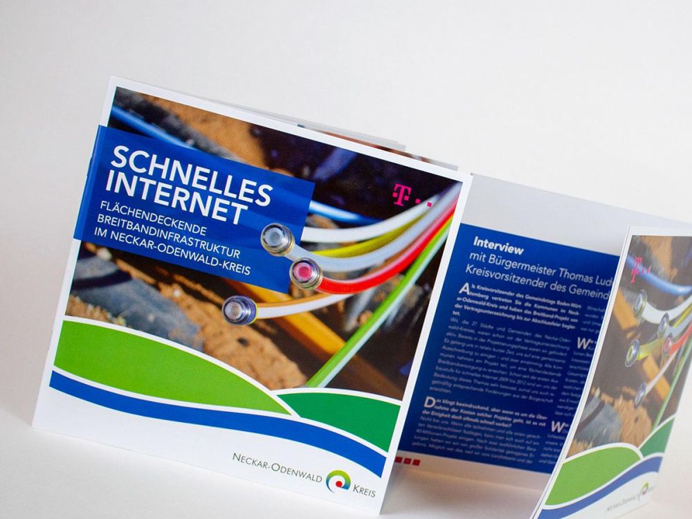 Broschüre zum Breitband im Neckar-Odenwald-Kreis