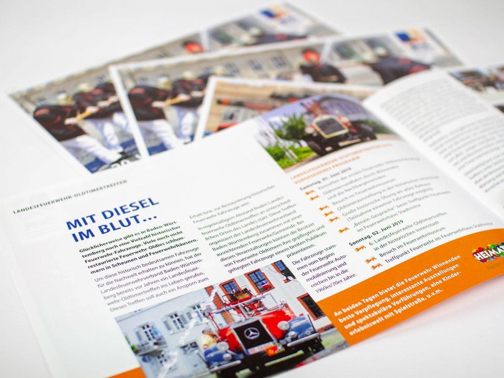 Inhalt Flyer Oldtimertreffen