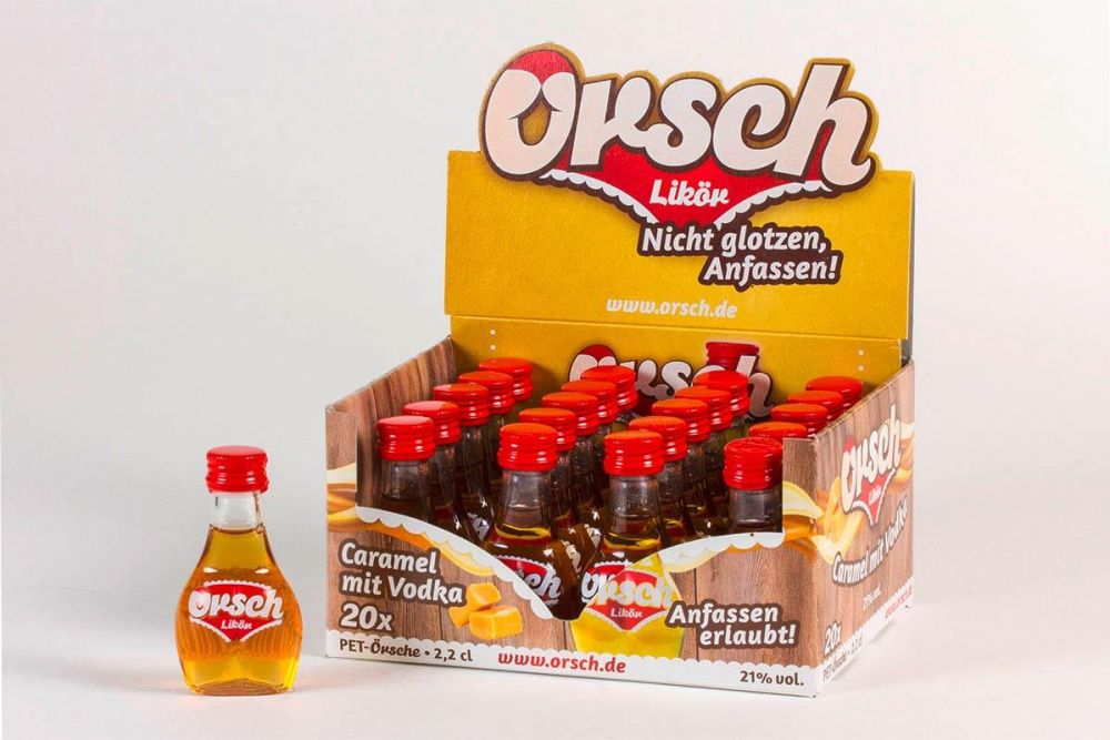 20er Aufsteller Caramell Orsch