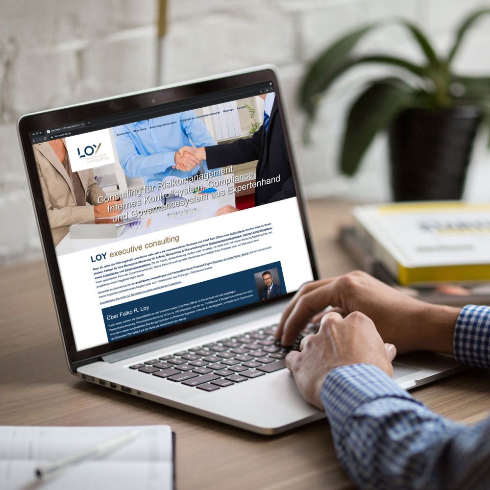 Webseite für LOY executive consulting