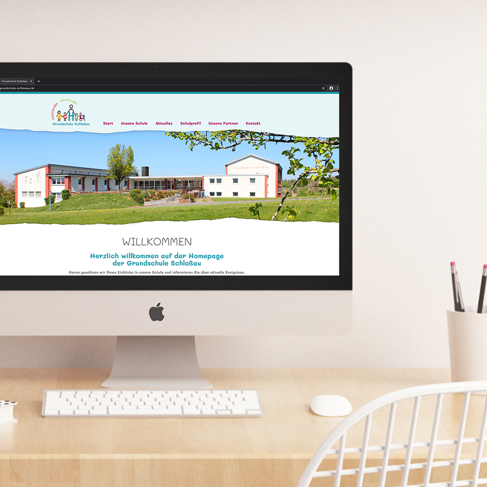 Webseite für die Grundschule Schlossau