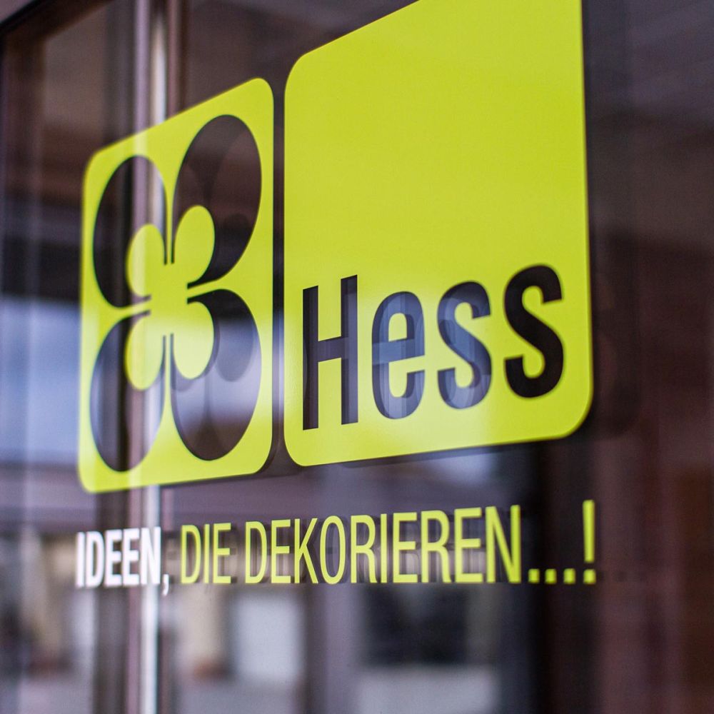 Hess Logo Scheibenaufkleber