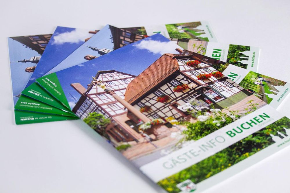 Gäste-Info Buchen in neuem Corporate Design