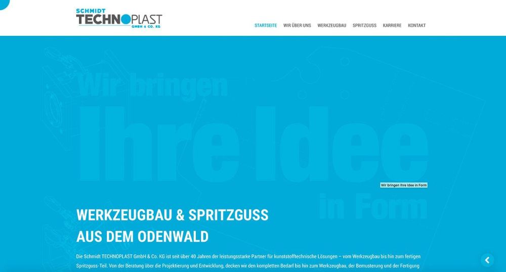 Wir bringen Ihre Idee in Form- Schmidt Technoplast Startseite